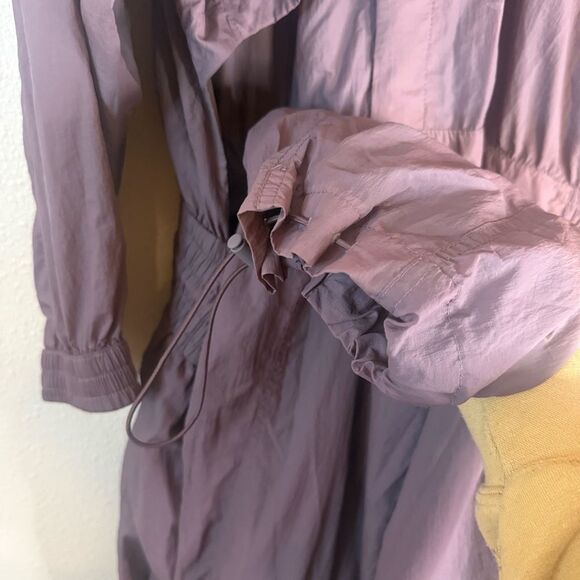 Athleta x Alicia Keys Mauve open back utility jumpsuit 22 - Picture 8 of 9